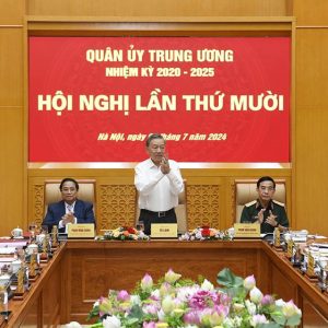 Tổng Trọng, Bí thư Quân ủy Trung ương, không đủ sức lực tham dự Hội nghị Quân ủy Trung ương